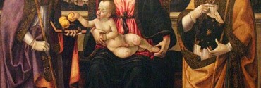 Il Macrino - Madonna con bambino e santi