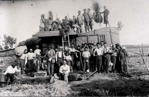 La trebbiatura