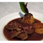 Petto d'anatra brasato al Barolo
