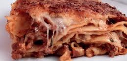 Lasagne al sangue