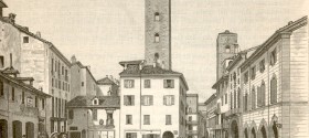 Alba - Piazza delle Torri (ora Risorgimento o del Duomo nella vulgata) Alba - Piazza delle Torri (ora Risorgimento o del Duomo nella vulgata)