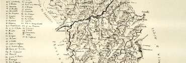 Clemente Rovere - 1837 Carta della Provincia d'Alba