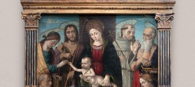 Lo sposalizio mistico di Santa Caterina - Il Macrino