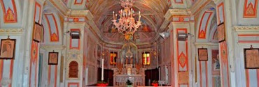 L'interno della chiesa - San Giorgio Scarampi